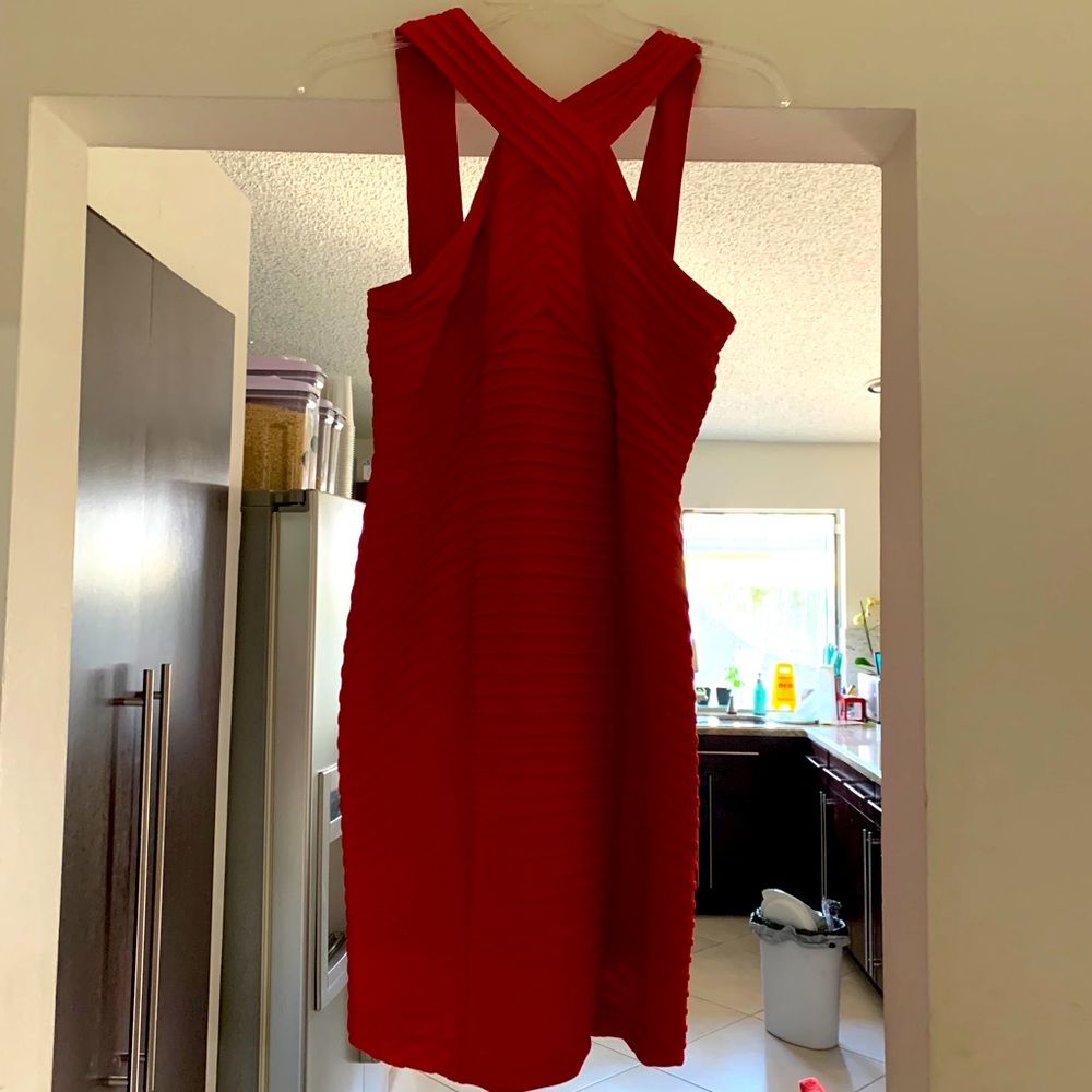 Calvin Klein Perfect Christmas Red Dress